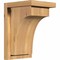 Ekena Millwork Huntington Smooth Corbel w/Backplate, Western Red Cedar, 7 1/2"W x 8"D x 12"H COR08X08X12HUN01SWR - alternate 1